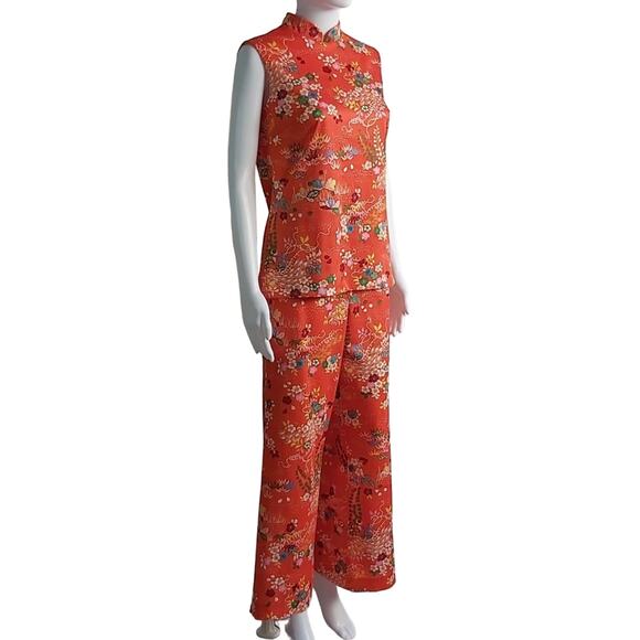 Vintage Yves Jennet 2 Piece Polynesian Outfit Set Size 10 - Picture 4 of 9